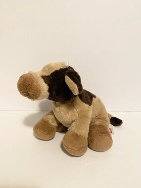 Webkinz Brown Cow HM197 Retired Ganz Plush Stuffed Animal NO CODE